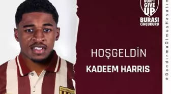 Bandırmaspor, Kadeem Harris'i kadrosuna kattı