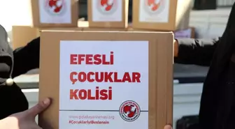 Selçuk Belediyesi, çocuklar için gıda dayanışması projesini başlattı