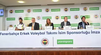 Fenerbahçe Erkek Voleybol Takımı ile Parolapara Arasında İsim Sponsorluğu Anlaşması İmzalandı