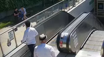 İstanbul Metrolarında Yürüyen Merdiven Sabotajı