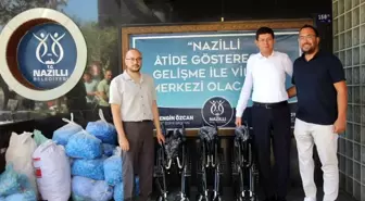 Nazilli Engelsiz Engelliler Derneği 30 Bin Mavi Kapak Topladı