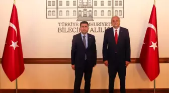 Bozüyük Belediye Başkanı Mehmet Talat Bakkalcıoğlu, Bilecik Valisi Şefik Aygöl ile bir araya geldi