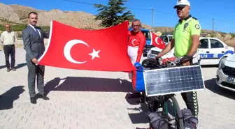 Kahraman Polis Fethi Sekin anısına bin 500 kilometre pedal çevirdi