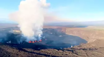 ABD'nin Hawaii eyaletindeki Kilauea Yanardağı faaliyetlerine devam ediyor