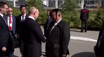 Putin ile Kim Jong-un bir araya geldi