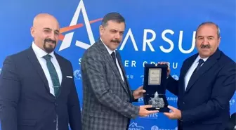 Erzurum Valisi Mustafa Çiftçi, Akarsu Şirketler Grubu'nu ziyaret etti