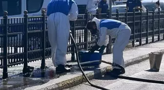 İstanbul'da kimyasal madde alarmı! Yol trafiğe kapatıldı, ekipler varili bırakanları arıyor