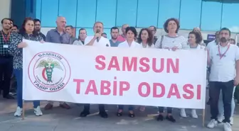 Samsun Tabip Odası, Doktorun Kaçırılmasını Protesto Etti