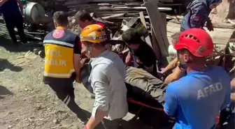 Yozgat'ta Ahır Tamiratı Sırasında Göçük Altında Kalan Kişi Kurtarıldı