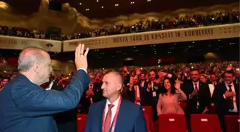 Cumhurbaşkanı Erdoğan Dünya Türk İş Konseyi 10'uncu Kurultayı'na katıldı