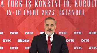 Dışişleri Bakanı Fidan, 10. Dünya Türk İş Konseyi Kurultayı'nda konuştu Açıklaması