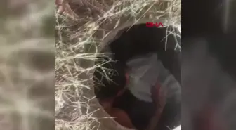 Esenyurt'ta Kaçak Göçmen Kanalda Yakalandı