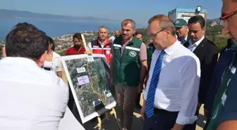 Kocaeli Valisi Seddar Yavuz, Karamürsel İçme Suyu Projesini İnceledi