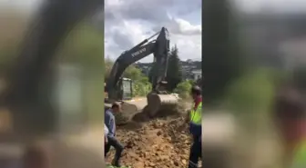 Park ve Yeşil Alanı Korumaya Çalışırken Başından Aşağı Hafriyat Dökülen Aslı Kıyak: 'Eşimin Yardımıyla Güçlükle Kurtuldum. Suç Duyurusunda Bulunduk'