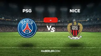 PSG Nice maçı kaç kaç, bitti mi? MAÇ SKORU! PSG Nice maçı kaç kaç, canlı maç skoru! Canlı maç anlatımı!