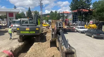 Eflani'de Elektrik Hatları Yer Altına Alınıyor