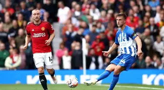 Manchester United, evinde Brighton'a mağlup oldu
