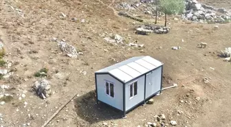 Muğla'da çobanlara konteyner ev dağıtım töreni yapıldı