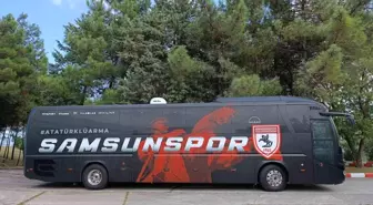 Samsunspor, Son Teknoloji Takım Otobüsüyle Yolculuk Ediyor