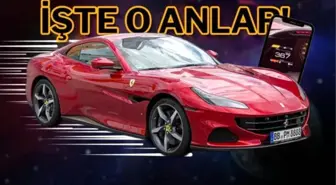 Ferrari Portofino M ile 370 km/s hız denemesi