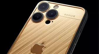 Caviar'dan iPhone 15 Pro serisi için altın kaplama modeller