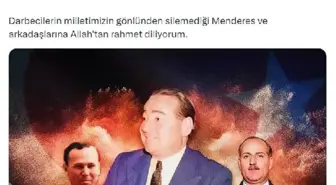 Cumhurbaşkanı Erdoğan, Adnan Menderes'i andı