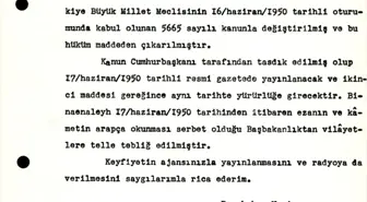 İSTİKLAL MADALYASINDAN İDAM SEHPASINA - Cemal Gürsel'in mektubundaki 'Cumhurbaşkanlığına Sayın Adnan Menderes getirilmelidir' ifadesi, Resmi...