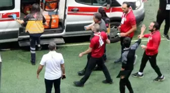 Maç oynanırken fenalaşan Giresunspor'un hocası Mustafa Kaplan'a ilk müdahale ambulansta yapıldı! İşte sağlık durumu