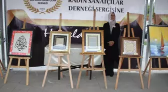 Van Kadın Sanatçılar Derneği İhtiyaç Sahibi Öğrenciler Yararına Sergi Düzenledi