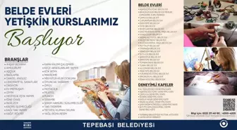 Yetişkin kursları 5 noktada başlıyor