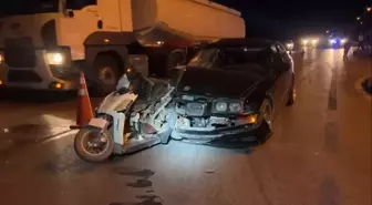 Burdur'da motosiklet kazası: Bir kişi hayatını kaybetti