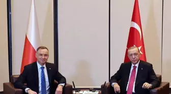 Cumhurbaşkanı Erdoğan, Polonya Cumhurbaşkanı Duda ile görüştü