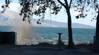 Eğirdir Gölü'nde 9 el bombası imha edildi