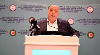 Hak-İş Konfederasyonu Genel Başkanı Arslan: 'Kadın çalışanlarımızın sendikal mücadeleye daha fazla ilgi göstermelerini istiyoruz'