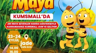 KUMSMALL AVM'de Arı Maya ve Arkadaşları Gösterisi