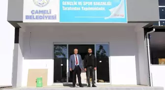 Çameli'nde Gençlik Merkezi İnşaatı Devam Ediyor