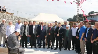 Trabzon'un Of ilçesinde cami temeli atıldı