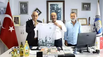 Bursaspor Başkanı Mudanya Belediye Başkanı'nı ziyaret etti