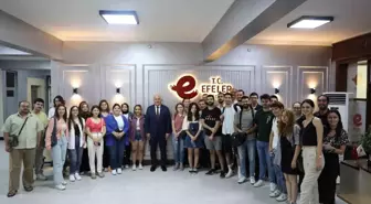 ADÜ Tıp Fakültesi Öğrencileri Efeler Belediyesi'ni Ziyaret Etti