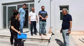 Koçarlı'da Gençlik Merkezi İnşaatı Tamamlanma Aşamasında