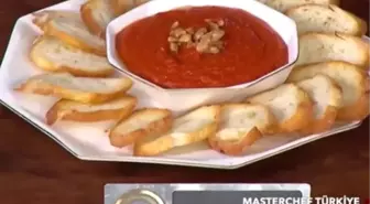 Romesco Crostini tarifi! MasterChef Romesco Crostini nasıl yapılır?