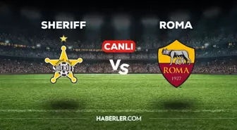 Sheriff Tiraspol - Roma maçı CANLI izle! Sheriff Tiraspol - Roma maçı canlı yayın izle! Nereden, nasıl izlenir?