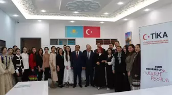 Kazakistan'da Türkçe Dersi Sınıfı Açıldı