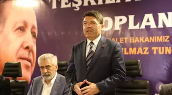 Adalet Bakanı Tunç, Diyarbakır'da 'AK Parti Teşkilat İstişare Toplantısı'nda konuştu Açıklaması