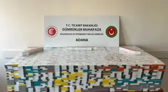 Adana Havalimanı'nda 7 Bin 500 Paket Elektronik Sigara Tütünü Ele Geçirildi