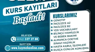 KAYMEK UZEM Kurs Kayıtları Başladı