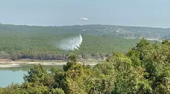 Çatalca'da ormanlık alanda çıkan yangın kontrol altına alındı