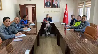 Çerkeş'te 29 Ekim Cumhuriyet Bayramı kutlamaları için hazırlık toplantısı yapıldı