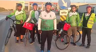 Yeşilay Spor Kulübü Bisiklet Topluluğu Bağımlılıkla Mücadele İçin Bisiklet Turu Düzenliyor