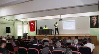 Havza'da Okul Servisi Yetkililerine Eğitim Verildi